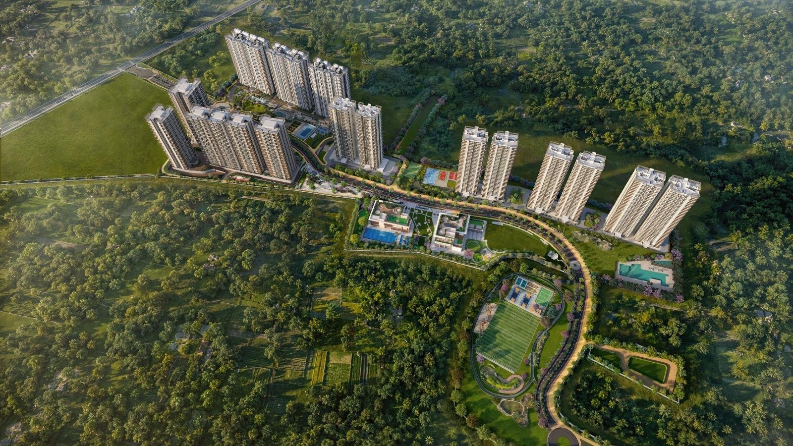 Aerial view of Nambiar District 25